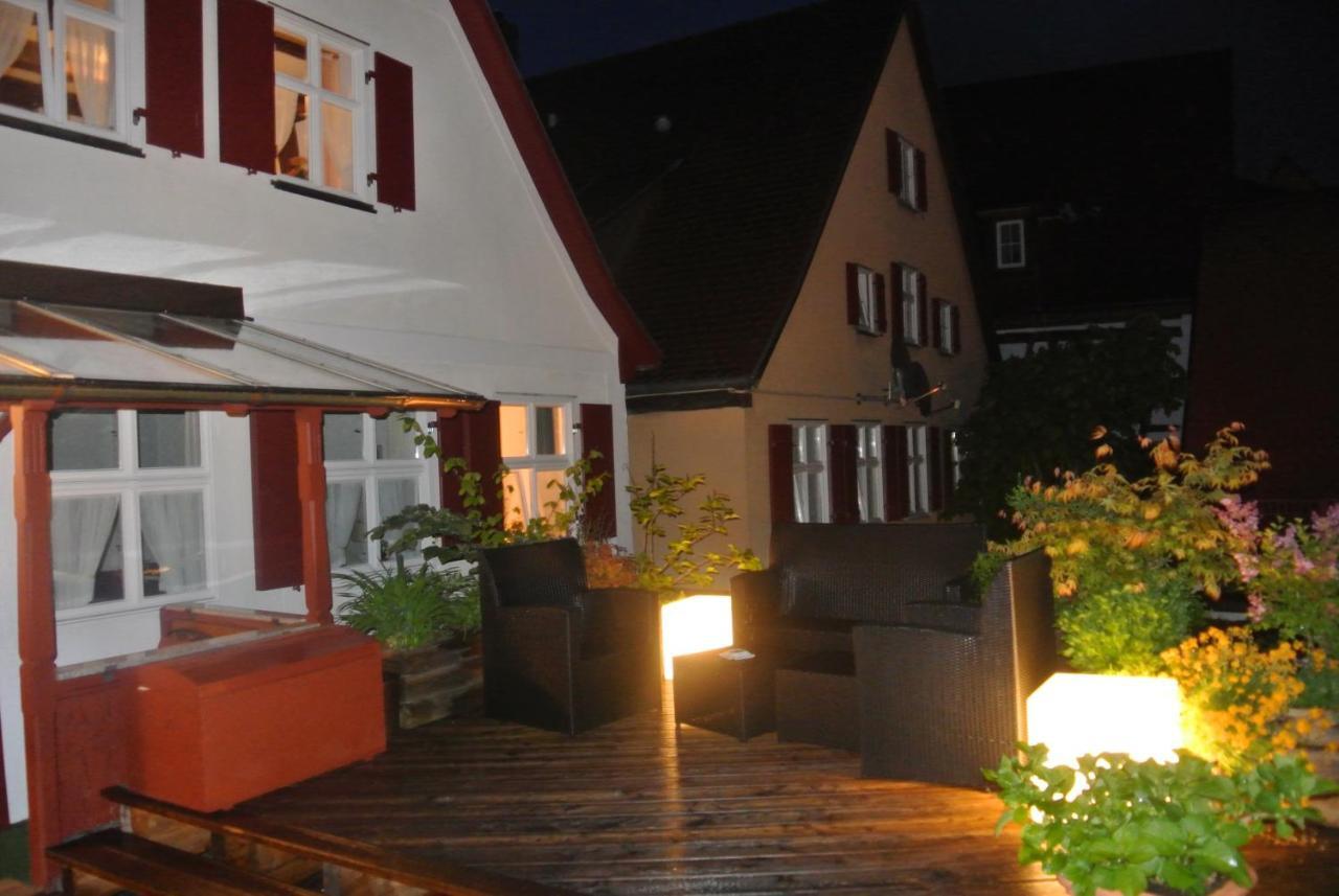 Hotel-Restaurant Goldenes Lamm Dinkelsbühl Dış mekan fotoğraf